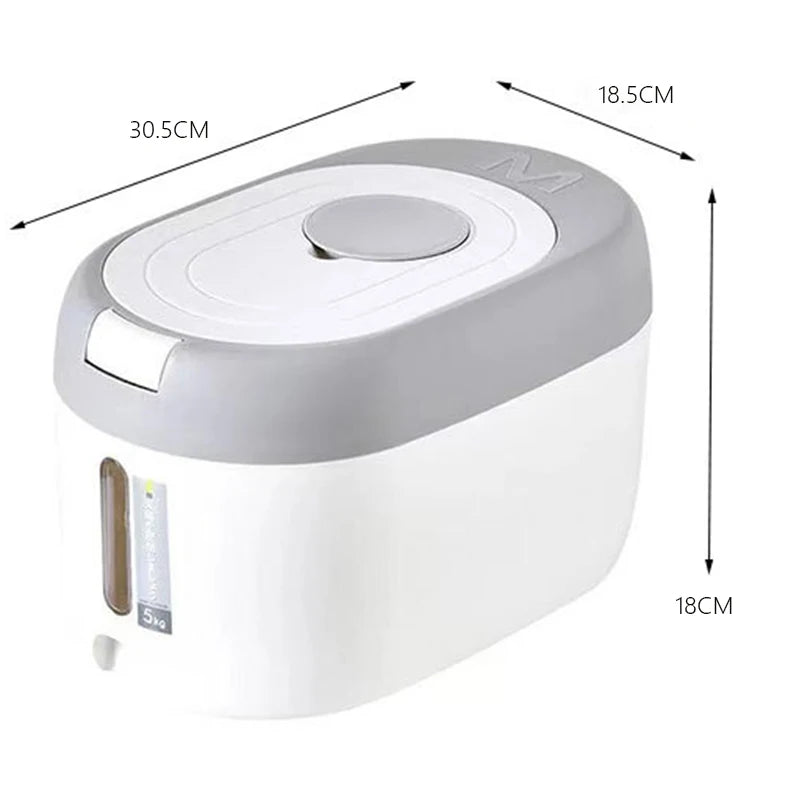 Rice & Cereal Dispenser with Storage Container (5kg / 10kg)