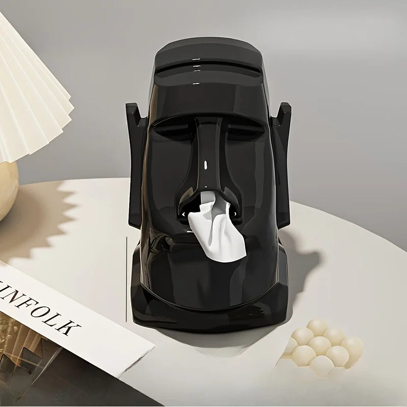 Stone-Style Decorative Tissue Box Holder