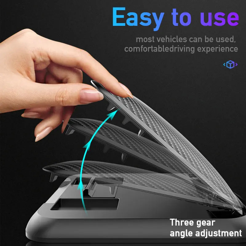 Universal Dashboard Car Phone Holder – Anti-Slip Silicone Suction Mount