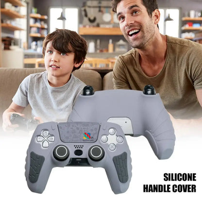 Non-Slip Silicone Soft Protector Cover For PS5 Game Controller Case Thumb Stick Grip Cap Bumper Cover