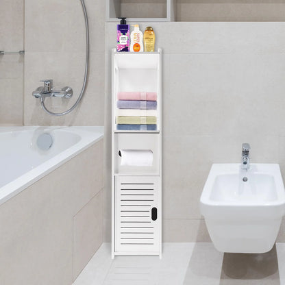 3-Tier Freestanding Bathroom Storage Cabinet – Waterproof PVC