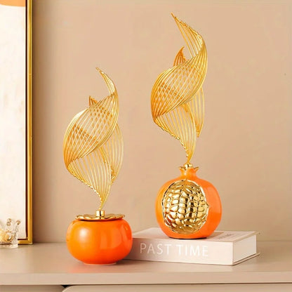 Nordic Ceramic Sculpture – Luxury Living Room & Office Décor