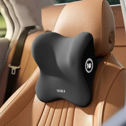 Memory Foam Car Headrest & Lumbar Pillow
