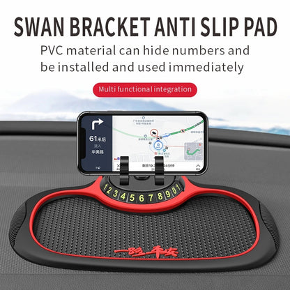 Car Dashboard Anti-Slip Mat & Phone Holder