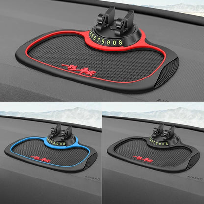 Car Dashboard Anti-Slip Mat & Phone Holder
