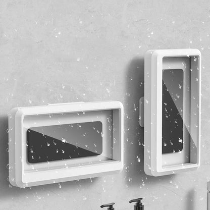 Waterproof Shower Phone Holder with Anti-Fog Screen