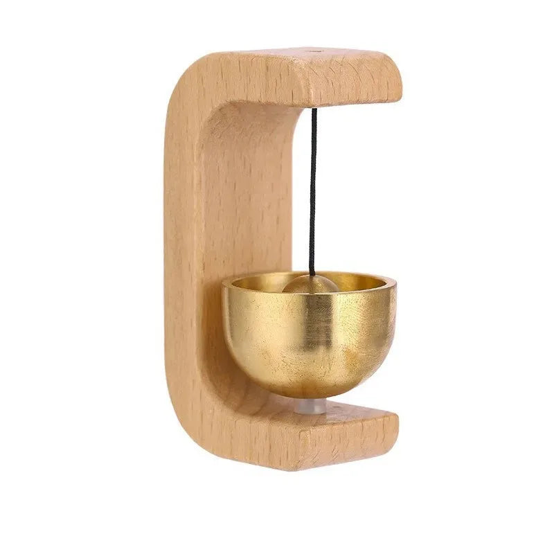 Japanese Wooden Wind Chime Door Bell – Hanging Entrance Decoration