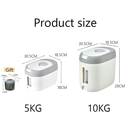 Rice & Cereal Dispenser with Storage Container (5kg / 10kg)