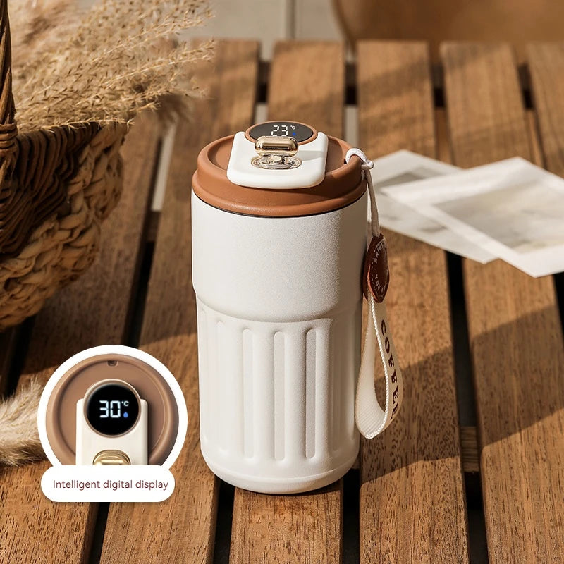 450ml Stainless Steel Thermal Flask with LED Temperature Display