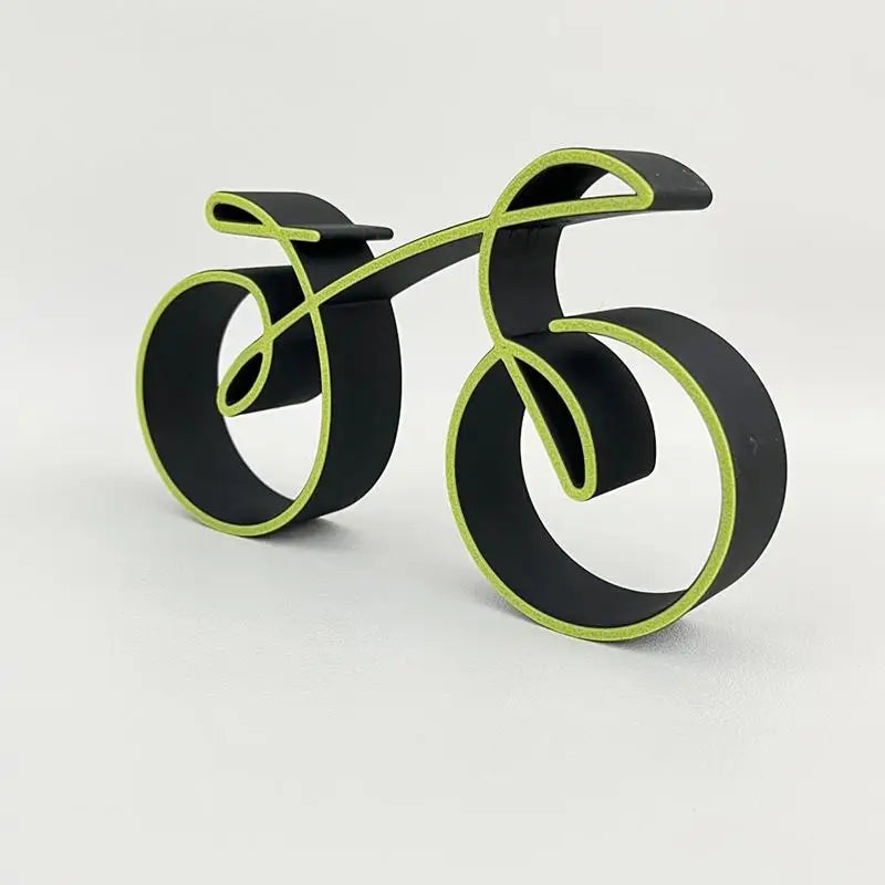 3D Mini Bicycle Ornament – Minimalist Tabletop & Shelf Décor