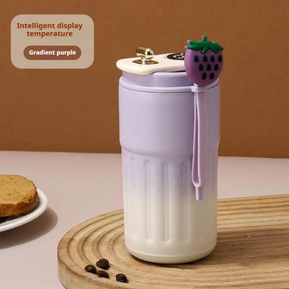 450ml Stainless Steel Thermal Flask with LED Temperature Display
