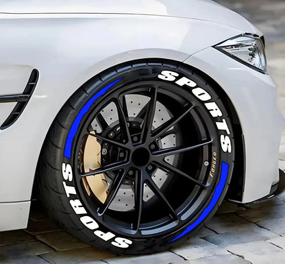 3D Car Tyre Hub Stickers – Universal Wheel Decoration (Set of 2/4/8)