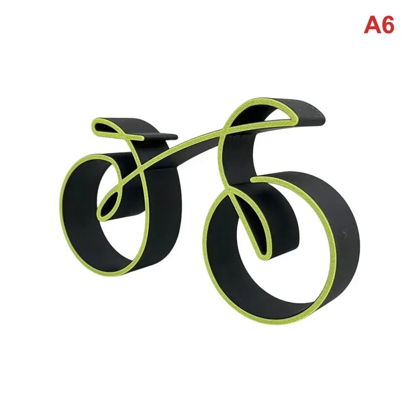 3D Mini Bicycle Ornament – Minimalist Tabletop & Shelf Décor