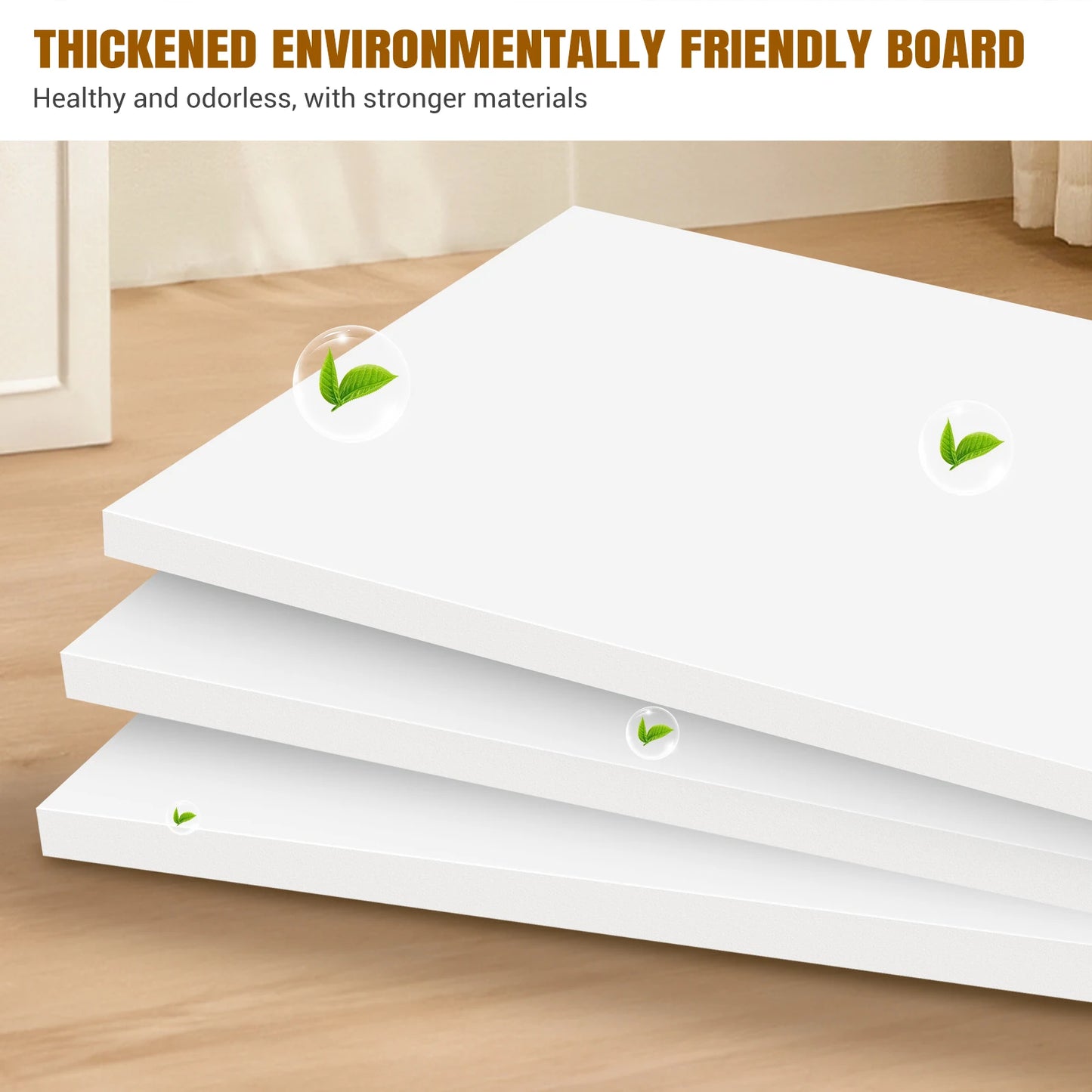 Bathroom Cabinet Unit with Door and Toilet Paper Holder, PVC Material, Slim, Floor Standing, Easy to Assemble, 80x15x17cm