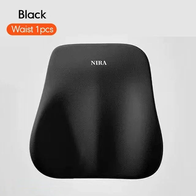 Memory Foam Car Headrest & Lumbar Pillow