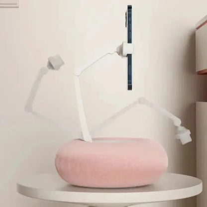 Pillow Phone Holder – Adjustable Long-Arm Stand for Desk & Bed