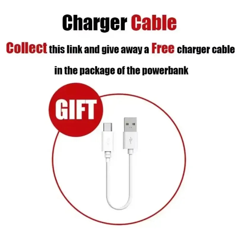 Lenovo 500000mAh 140W Power Bank Super Fast Charging Portable Powerbank External Battery Charger For Xiaomi iPhone 2026 NEW