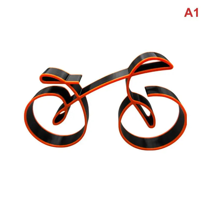 3D Mini Bicycle Ornament – Minimalist Tabletop & Shelf Décor