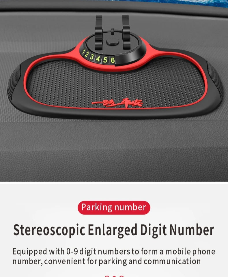 Car Dashboard Anti-Slip Mat & Phone Holder