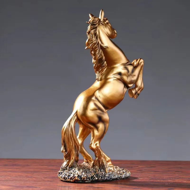European Style Resin Victory Horse Statue