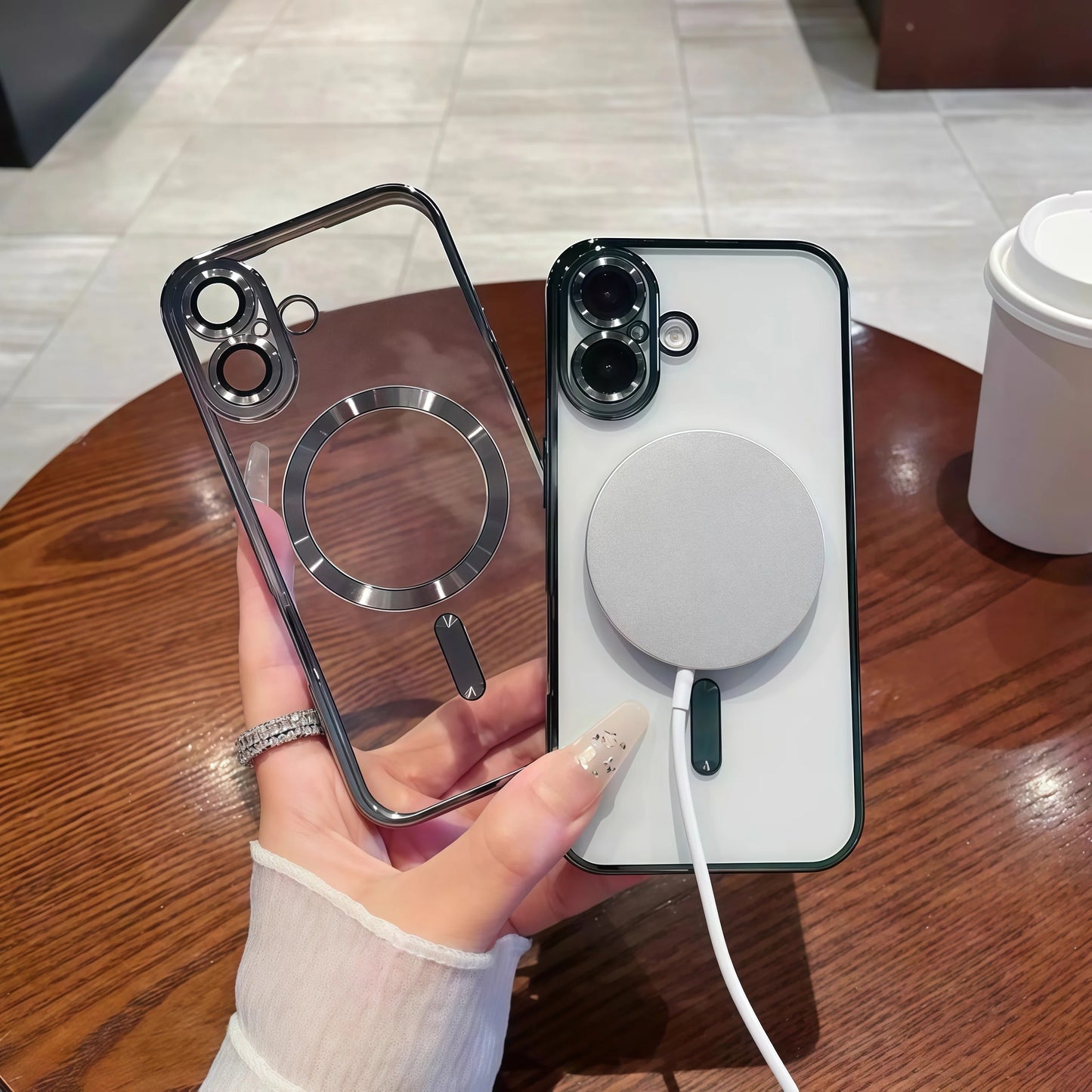 LUXURY MAGNETIC CAMERA PROTECTION iPHONE CASE