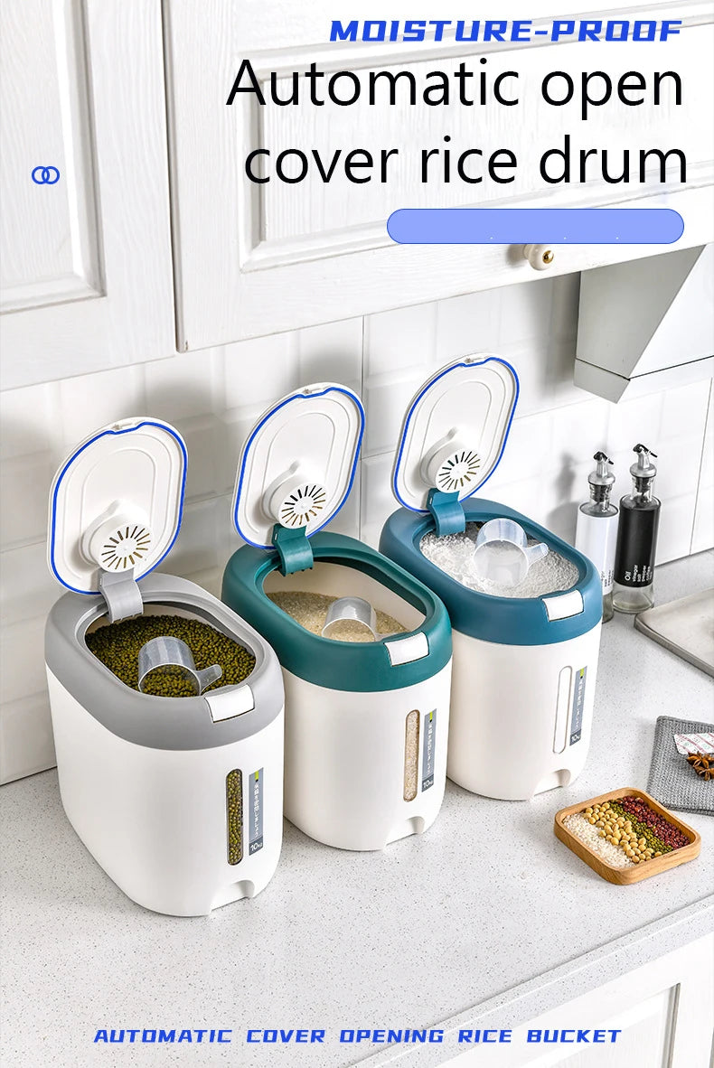 Rice & Cereal Dispenser with Storage Container (5kg / 10kg)