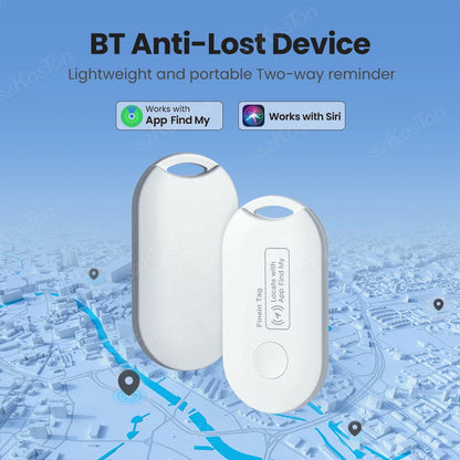 Bluetooth Tracker Tag – Works with Apple Find My | Anti-Loss Finder for Keys, Wallet & Luggage