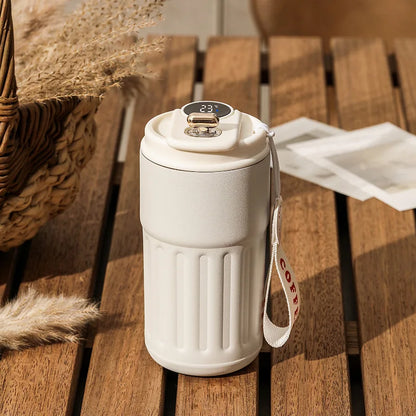 450ml Stainless Steel Thermal Flask with LED Temperature Display
