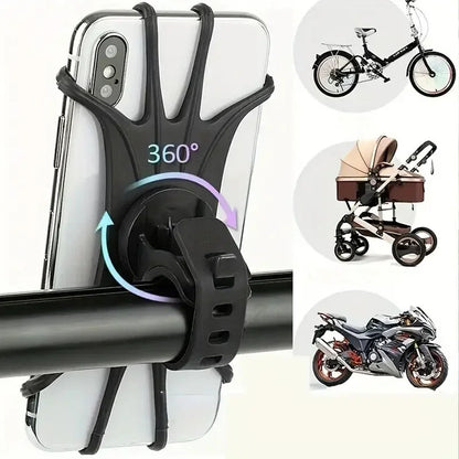 Bike & Motorcycle Phone Holder – Universal Handlebar Mount