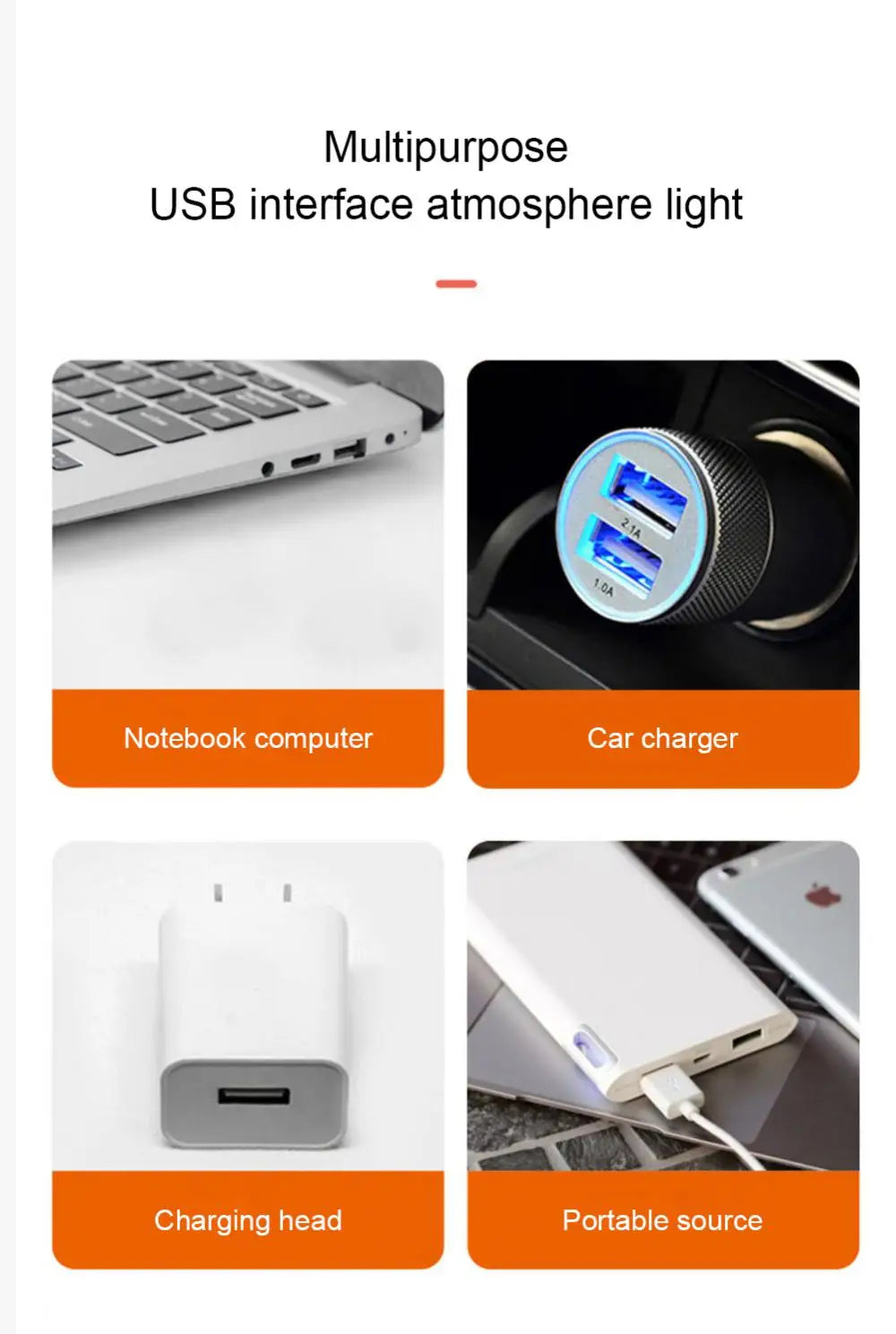 RGB Sunset Projection Night Light – USB LED Lamp for Home & Photography