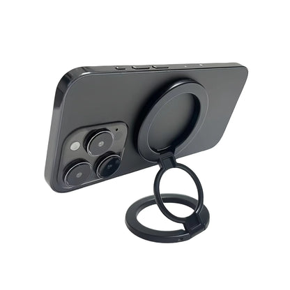 Foldable Magnetic Phone Stand – 360° MagSafe Holder for Desk & Car