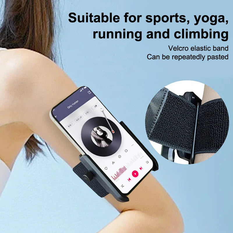 All-Weather 360° Rotatable Wristband Phone Holder for Most Smartphones