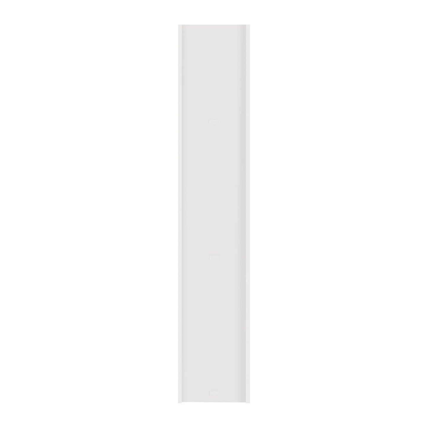 Bathroom Cabinet Unit with Door and Toilet Paper Holder, PVC Material, Slim, Floor Standing, Easy to Assemble, 80x15x17cm