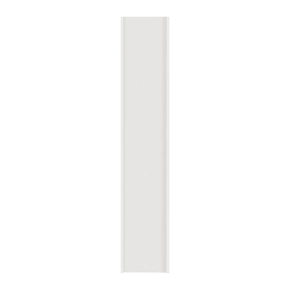 Bathroom Cabinet Unit with Door and Toilet Paper Holder, PVC Material, Slim, Floor Standing, Easy to Assemble, 80x15x17cm