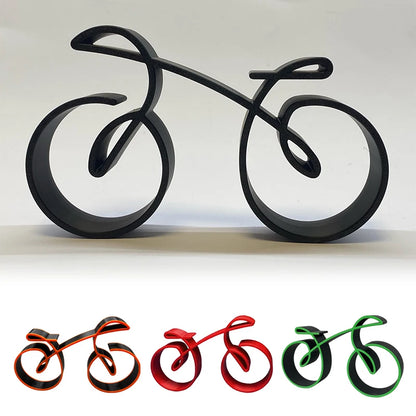 3D Mini Bicycle Ornament – Minimalist Tabletop & Shelf Décor