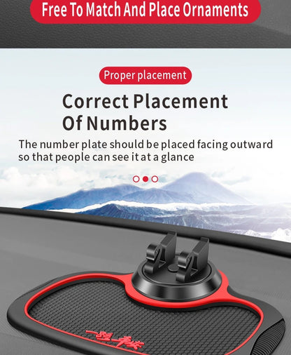 Car Dashboard Anti-Slip Mat & Phone Holder