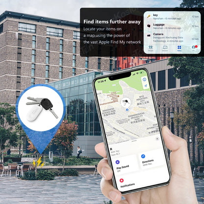 Bluetooth Tracker Tag – Works with Apple Find My | Anti-Loss Finder for Keys, Wallet & Luggage