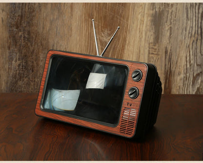 Mobile Phone Screen Magnifier Holder Enlarged Expand Stand Phone Holder HD Video Amplifier Eyes Protection Retro TV Box