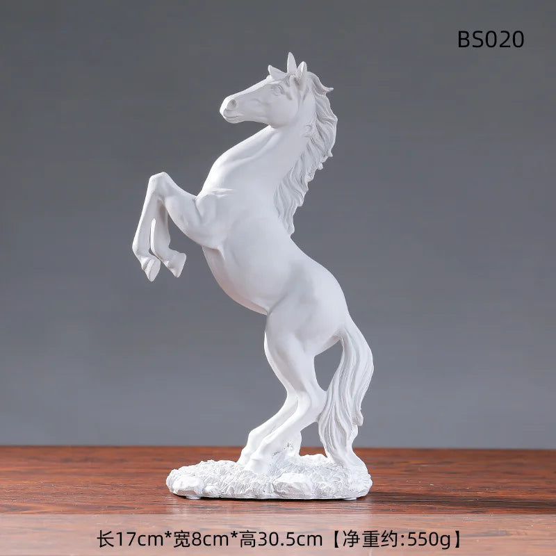 European Style Resin Victory Horse Statue
