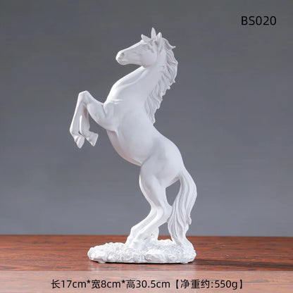European Style Resin Victory Horse Statue