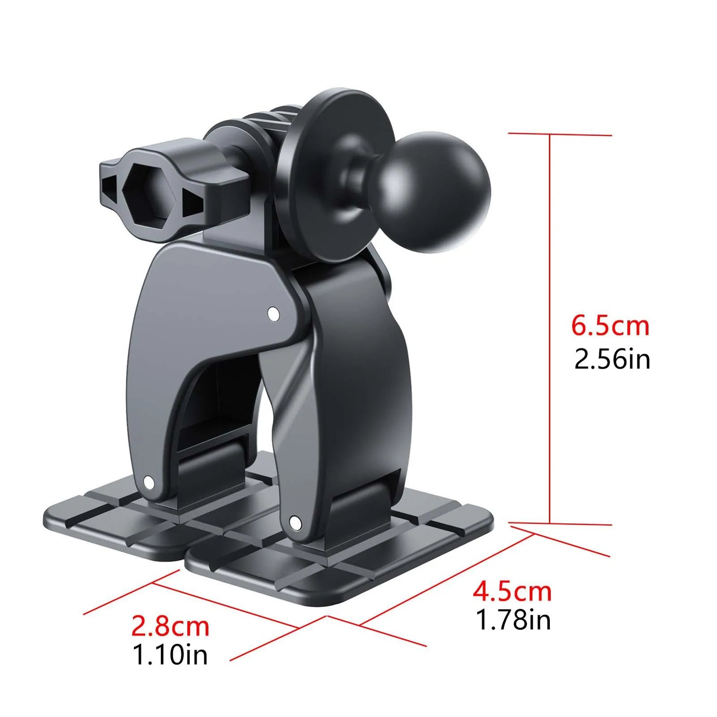 Universal Car Dashboard Phone Mount – 360° Adhesive Holder