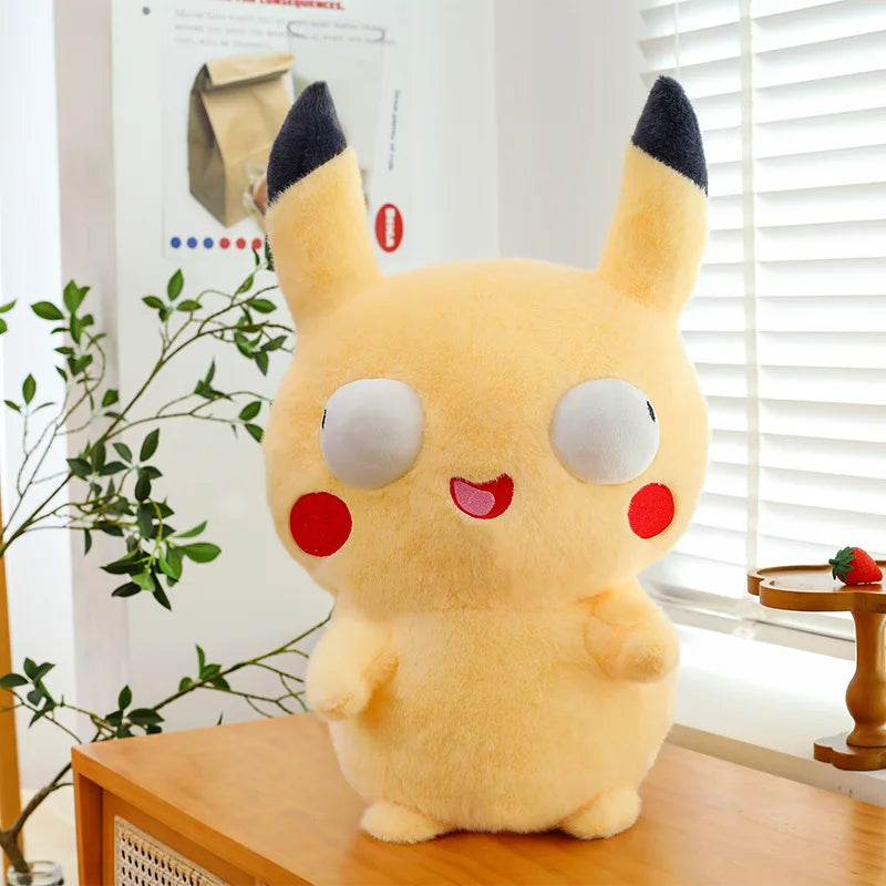 30cm Pokemon Plush Toys Pikachu Charmander Squirtle Bulbasaur Soft Stuffed Dolls Cute Anime Nap Pillow Kawaii Desk Decor Gift