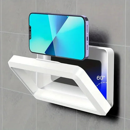 Waterproof Shower Phone Holder with Anti-Fog Screen