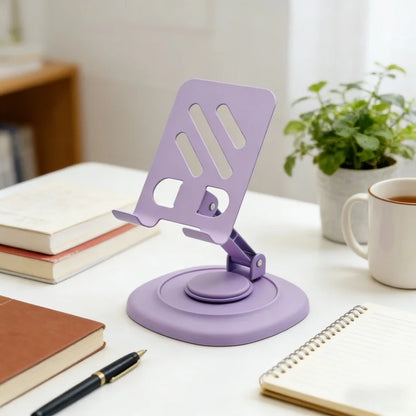 Foldable Desk Phone Stand – 360° Adjustable Holder