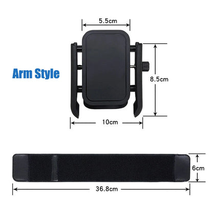 360° Wristband Phone Holder – Running & Cycling Arm Mount