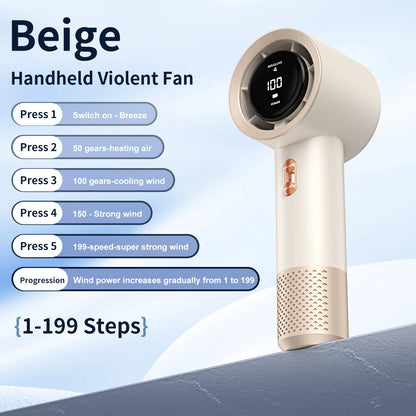 Mini Handheld Portable Fan – USB Powered, 3 Colours