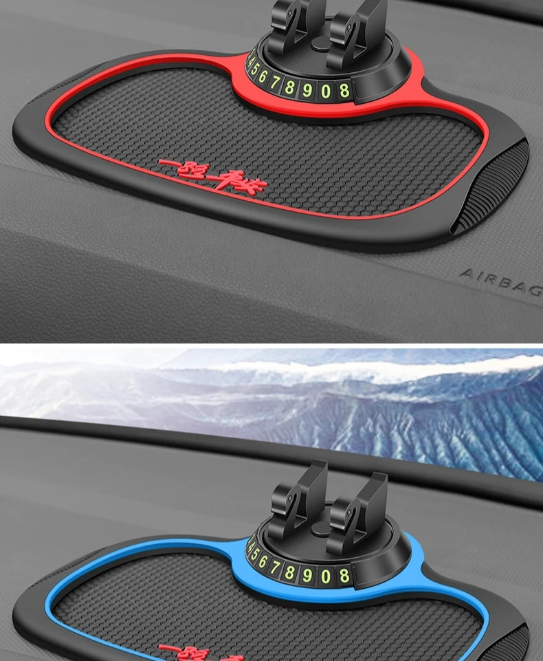 Car Dashboard Anti-Slip Mat & Phone Holder