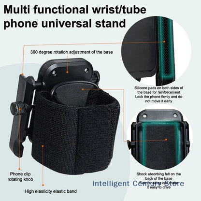 360° Wristband Phone Holder – Running & Cycling Arm Mount