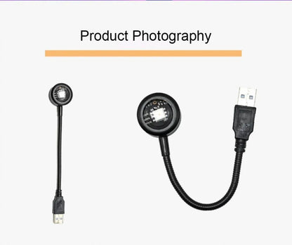 RGB Sunset Projection Night Light – USB LED Lamp for Home & Photography