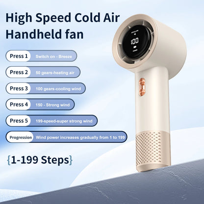 Mini Handheld Portable Fan – USB Powered, 3 Colours